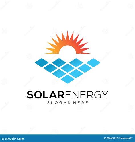 Plantilla De Dise O Del Logotipo De Energ A Solar Solar Logotipo De