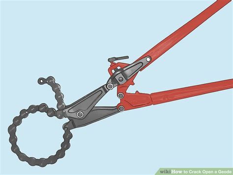 how to cut a geode open