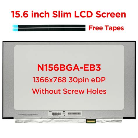 Inch Slim Laptop Lcd Screen N Bga Eb Rev C Nt Whm N