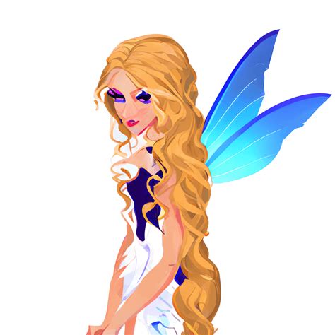Hyper Realistic Blonde Fairy Graphic Creative Fabrica