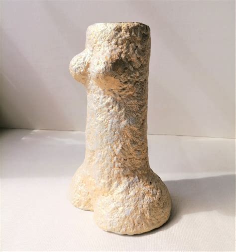 Naked Body Paper Mache Artwork Light Paper Pulp Vase Female Nude Torso Decorative Recycled