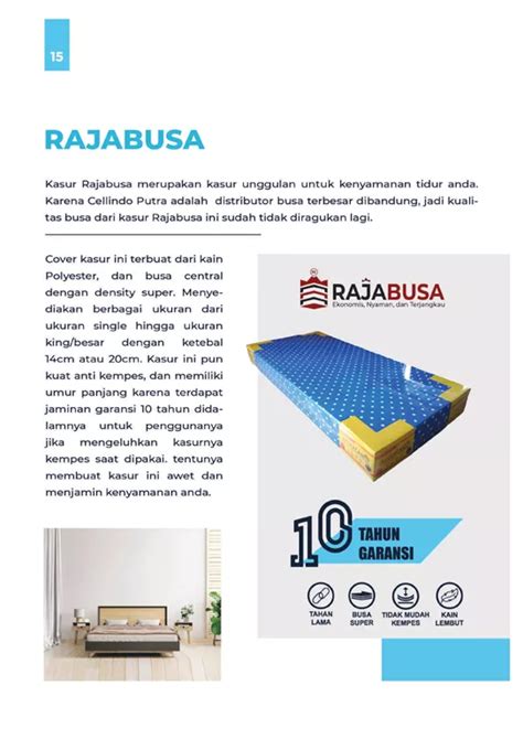 Katalog Produk Pt Cellindo Putra Jaya