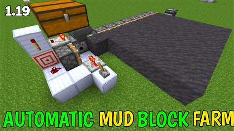 Minecraft Automatic Mud Block Farm How To Make Mud Farm In Bedrock