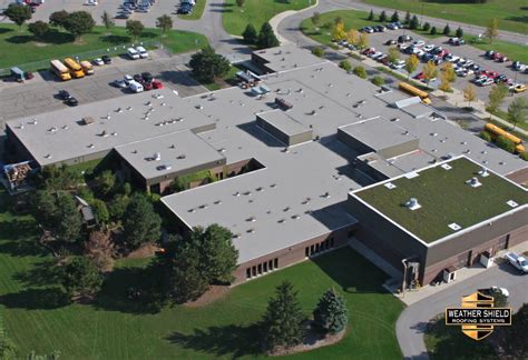 Captivating Aerial Photo: Kent ISD "Green Roof"