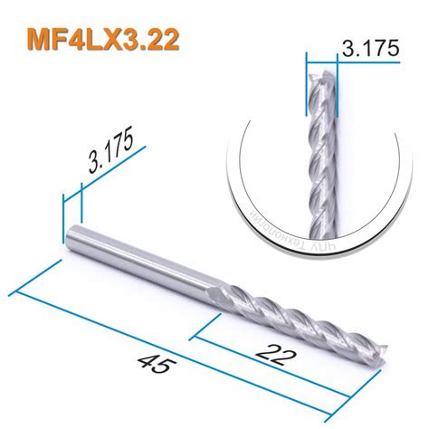Фреза спиральная четырехзаходная Mnogofrez MF4LX3.22 - купить в ...