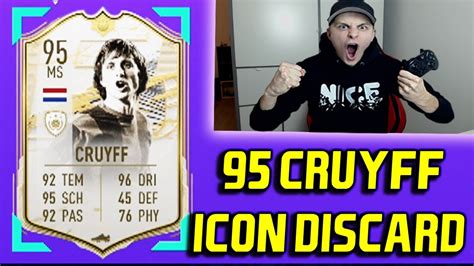 DISCARD 95 Johann CRUYFF Prime ICON MOMENTS FIFA 22 Ultimate Team