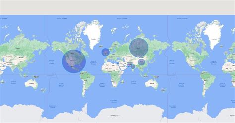 nuclear map : Scribble Maps