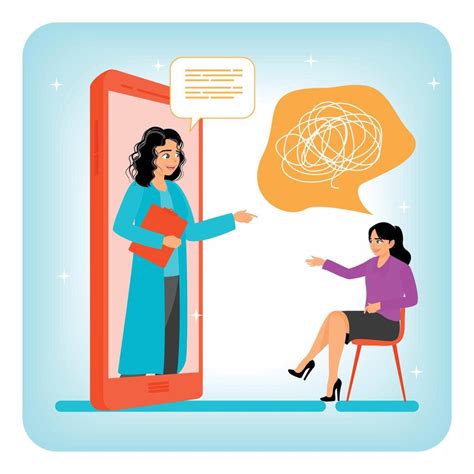 counseling session illustration  vector art  vecteezy