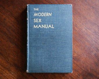 Vintage Sex Manual Etsy
