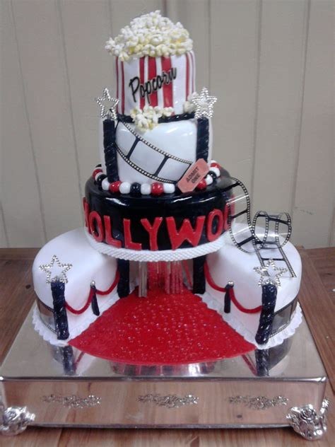 Hollywood More Hollywood Party Cake Hollywood Birthday Parties Movie