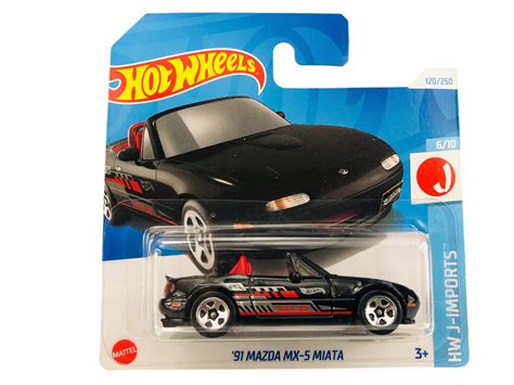 Hot Wheels Mazda Mx Miata Jdm Series Niebieska Niska Cena Na Allegro Pl
