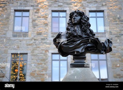 Statue Of French King Louis Xiv At Place Royalequebec Cityquebec