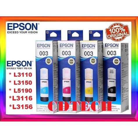 Original Epson Ink L L L L L L