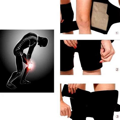 Magnetic Therapy Knee Hot Belt Self Heating Knee pad at 135 pair चबकय बलट in New Delhi