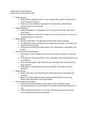 Introduction Into The Universe Chapter Seven Notes Docx Introduction