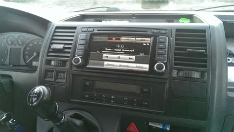 Установка РНС 510 в Фольксваген Каравелла Т5. — DRIVE2