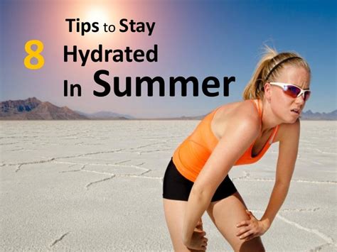 8 Tips To Stay Hydrated In Summer