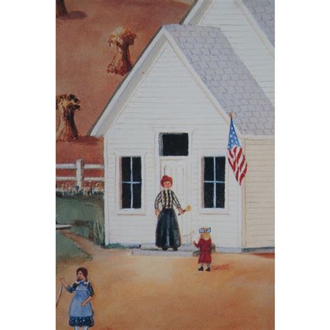 Colleen Eubanks Americana Folk Art Country Farmhouse Signed Print 28