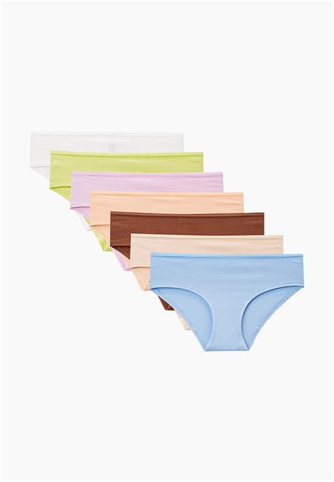 Трусы 7 шт. women'secret WIDE, цвет: бежевый, RTLACQ651501 — купить в ...