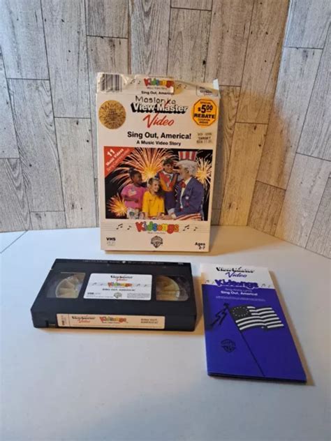 Kidsongshome On The Range Vhs 1986 View Master Video Eur 652