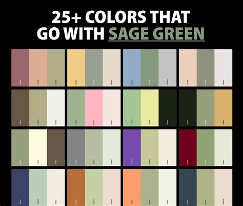 25 Best Colors That Go With Sage Green Color Palettes Creativebooster