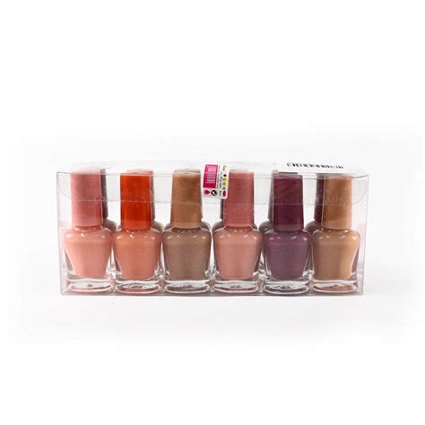 Paquete De Esmaltes Mini Colores Nude Tienda De Maquillajes Pro Girl