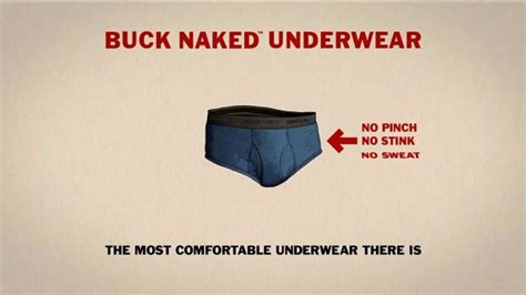 Duluth Trading Company Buck Naked Underwear TV Commercial Tighten Up ISpot Tv
