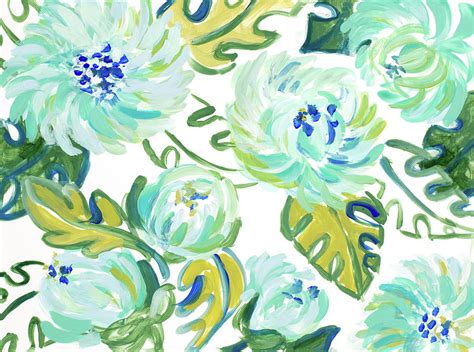 Captivating Tropical Blooms Ii Painting By Lanie Loreth Fine Art America