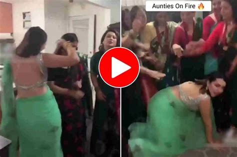 Indian Aunties Dance On Kala Chashma By Twerking Like In Viral Trend 