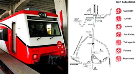 Tren Suburbano Mapa Rutas Estaciones Precios Y Horarios