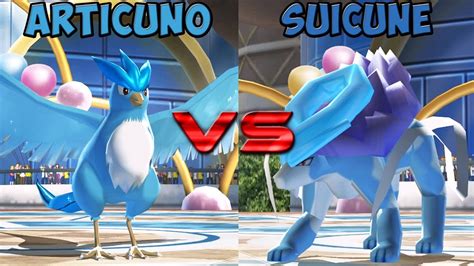 Pokemon Battle Revolution Articuno Vs Suicune Youtube