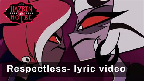 Respectless Hazbin Hotel Lyric Video Youtube