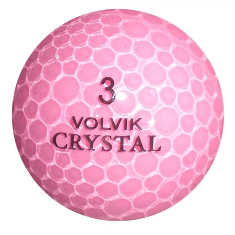 Volvik Crystal Pink Golf Balls Golf Balls From Premier Lake Balls Uk