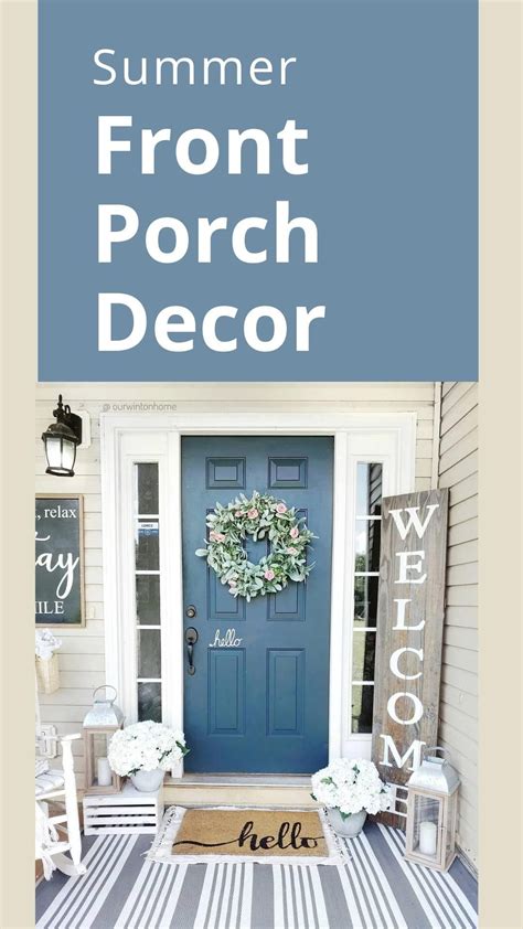 30 Diy Front Porch Sign Ideas To Elevate Your Home S Curb Appeal