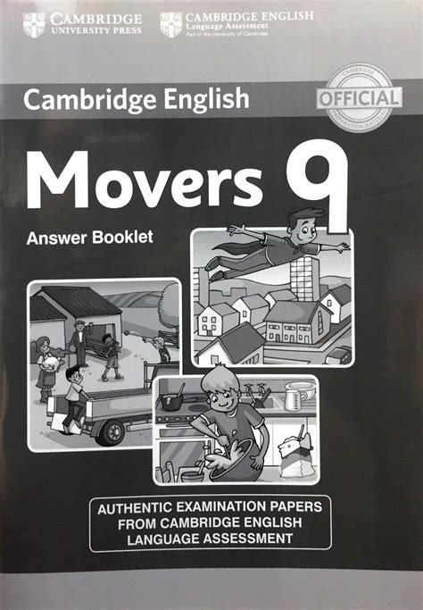 Cambridge English Young Learners 9 Movers Answer Booklet : Authentic ...