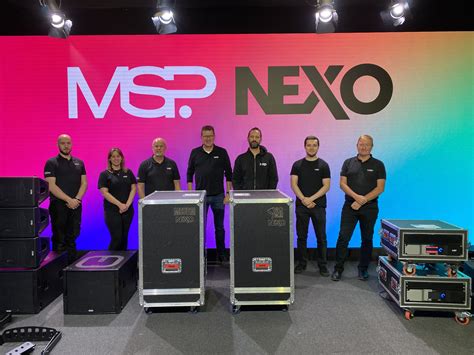 MSP Global signs audio tech partnership with NEXO | Event Industry News