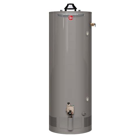 Rheem Performance 75 Gal. Tall 6 Year 76,000 BTU Natural Gas Water ...