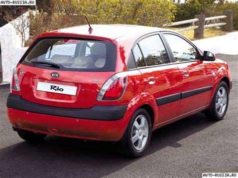 KIA Rio II Hatchback: цена, технические характеристики, фото КИА Рио II ...