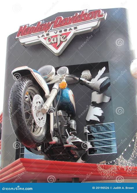 Harley Davidson Las Vegas editorial photo. Image of strip - 20190526