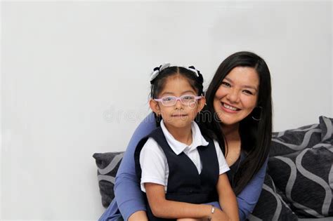 Divorced Single Mom And 4 Year Old Brunette Latina Daughter Enjoy Quality Time After School On