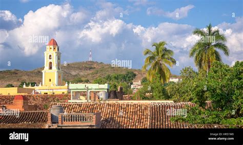 Aerial View Of Trinidad Cuba Stock Photo Alamy