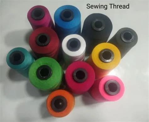 Spun Azo Free Sewing Colour Polyester Thread Ply Packaging Type