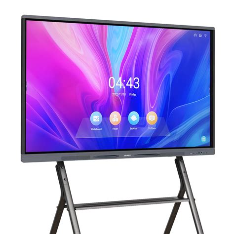 Tiburn Inch Interactive Whiteboard K Uhd Smartboard Touchscreen