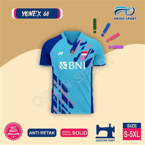 Jual Jersey Badminton Yonex Fajar Rian 2022 Full Print Shopee Indonesia