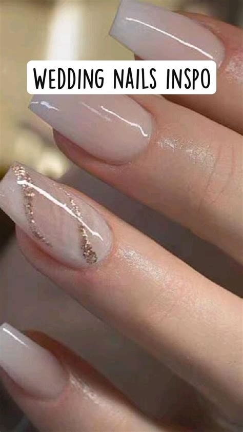 Wedding Nails Inspo Simpele Nagels Nagels Nagelidee N