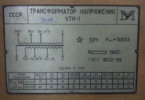 Трансформаторы напряжения: устройство, принцип действия, виды
