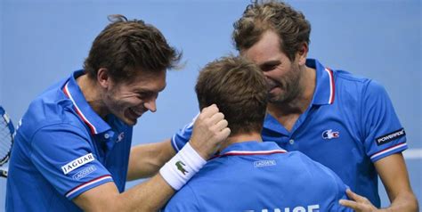 La France en quarts de finale de la Coupe Davis après la victoire de