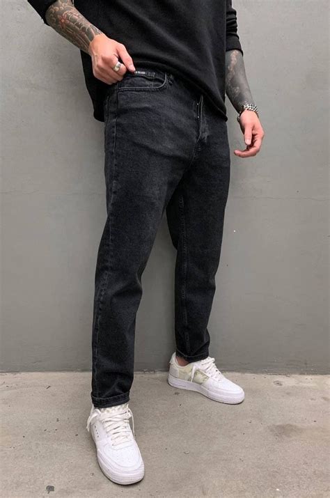 Черные мужские джинсы Black Island, турецкие брендовые джинсы ...