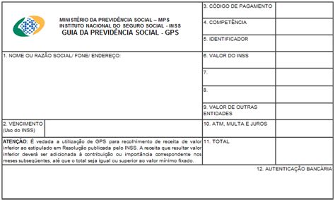 Gerar Gps Saiba Como Emitir Guia De Previd Ncia Social Do Inss