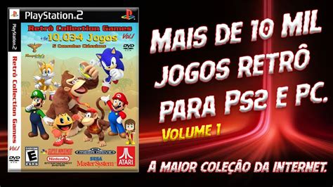 Playstation 2 Mais De 10 Mil Jogos Para Ps2 E Pc Volume 1 Youtube